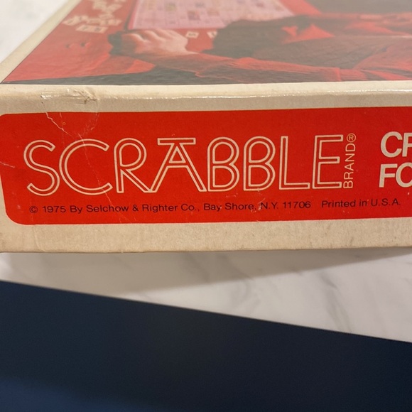 Vintage 1975 Scrabble Crossword Game For Juniors - Picture 6 of 6